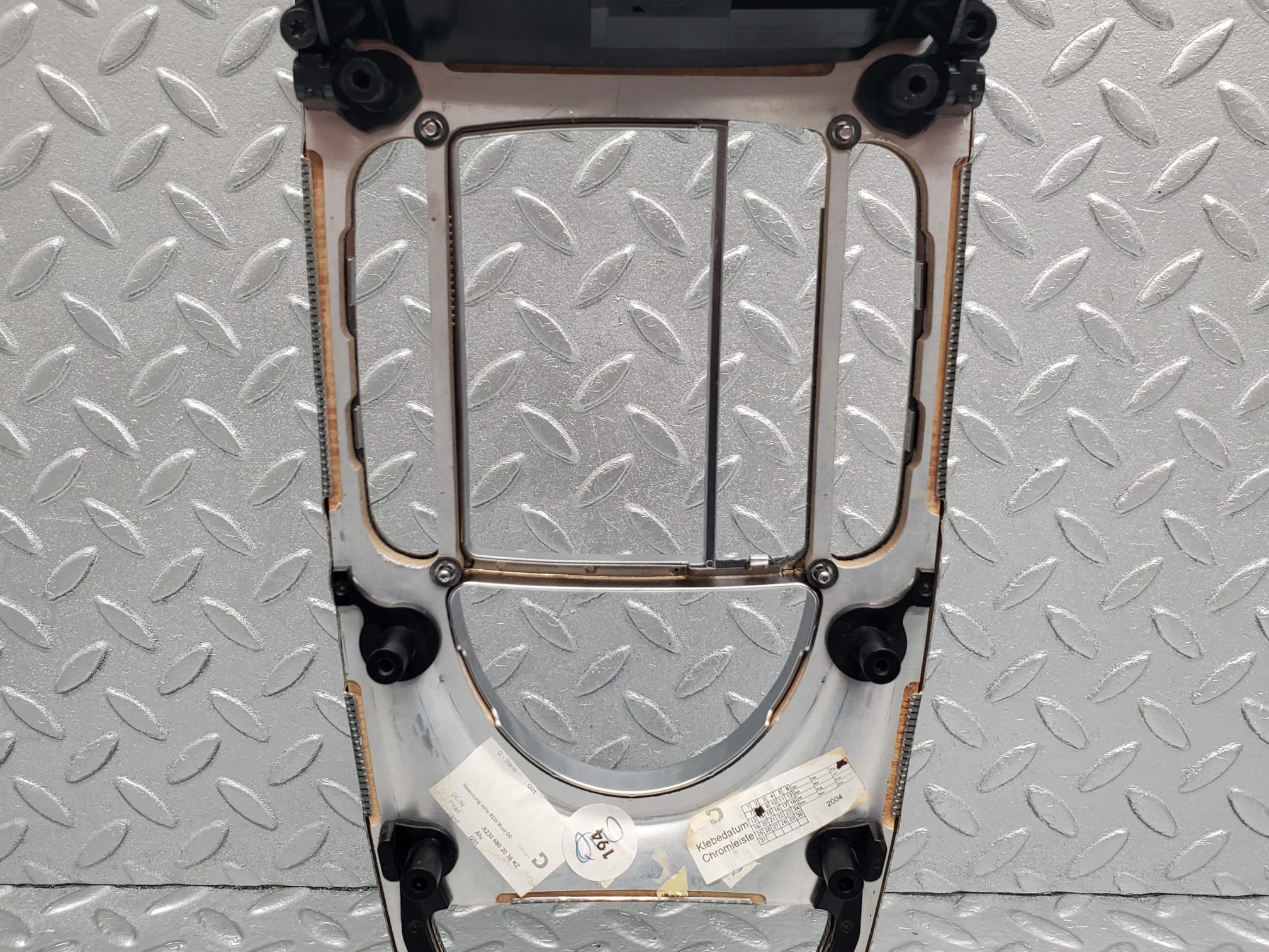 47798 Mercedes-Benz R230 350SL Carbon Fibre Alu Centre Console A2306802036