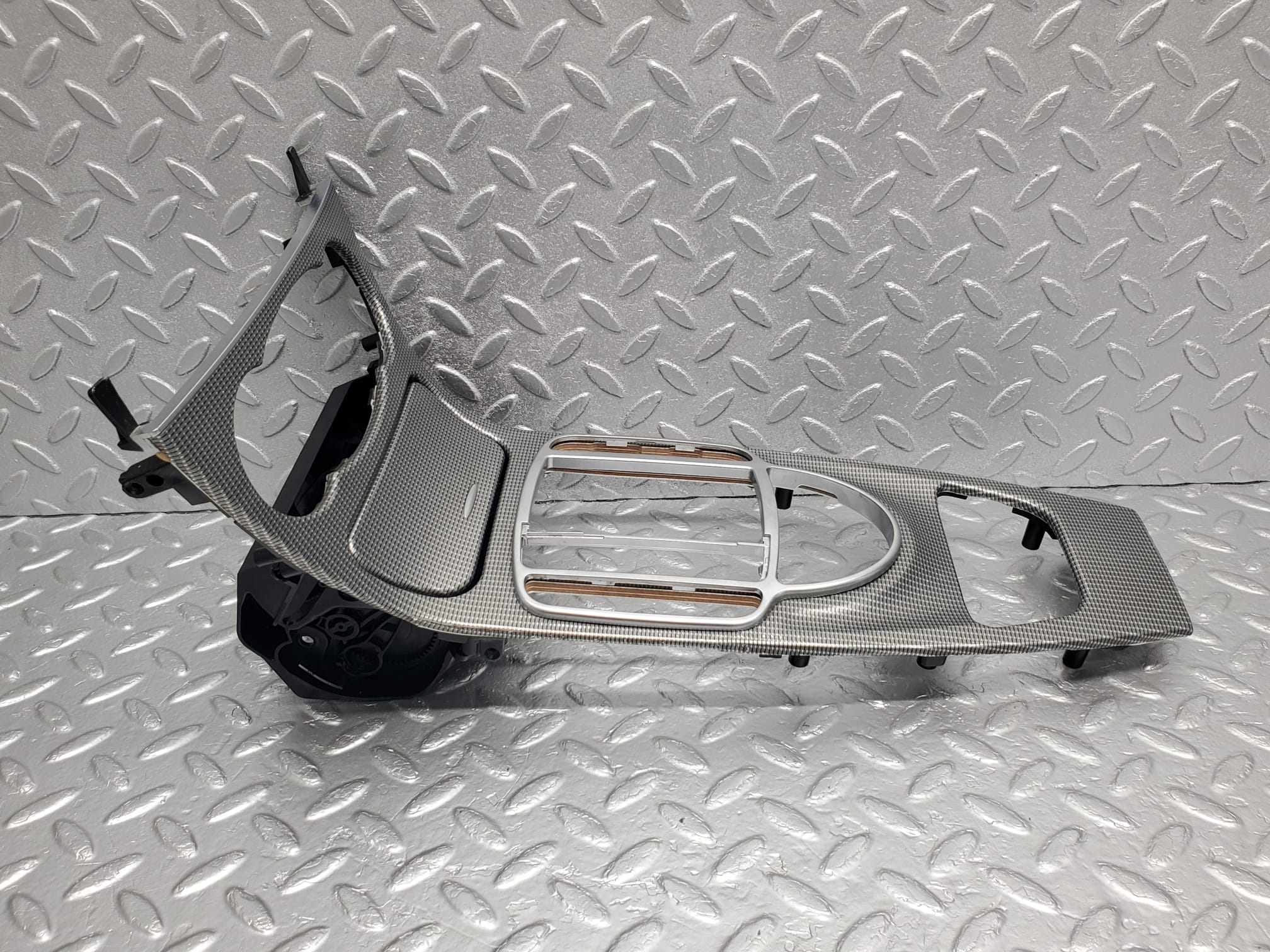 47798 Mercedes-Benz R230 350SL Carbon Fibre Alu Centre Console A2306802036