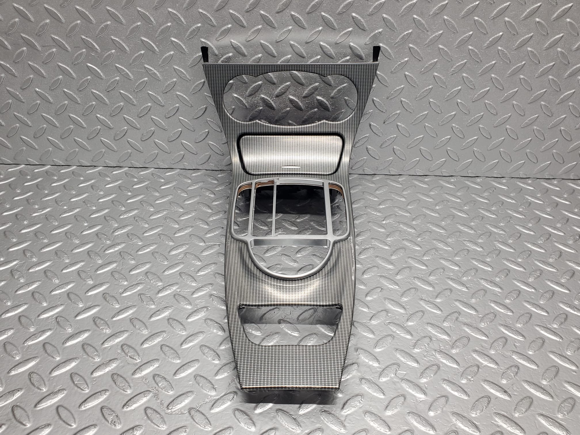 47798 Mercedes-Benz R230 350SL Carbon Fibre Alu Centre Console A2306802036