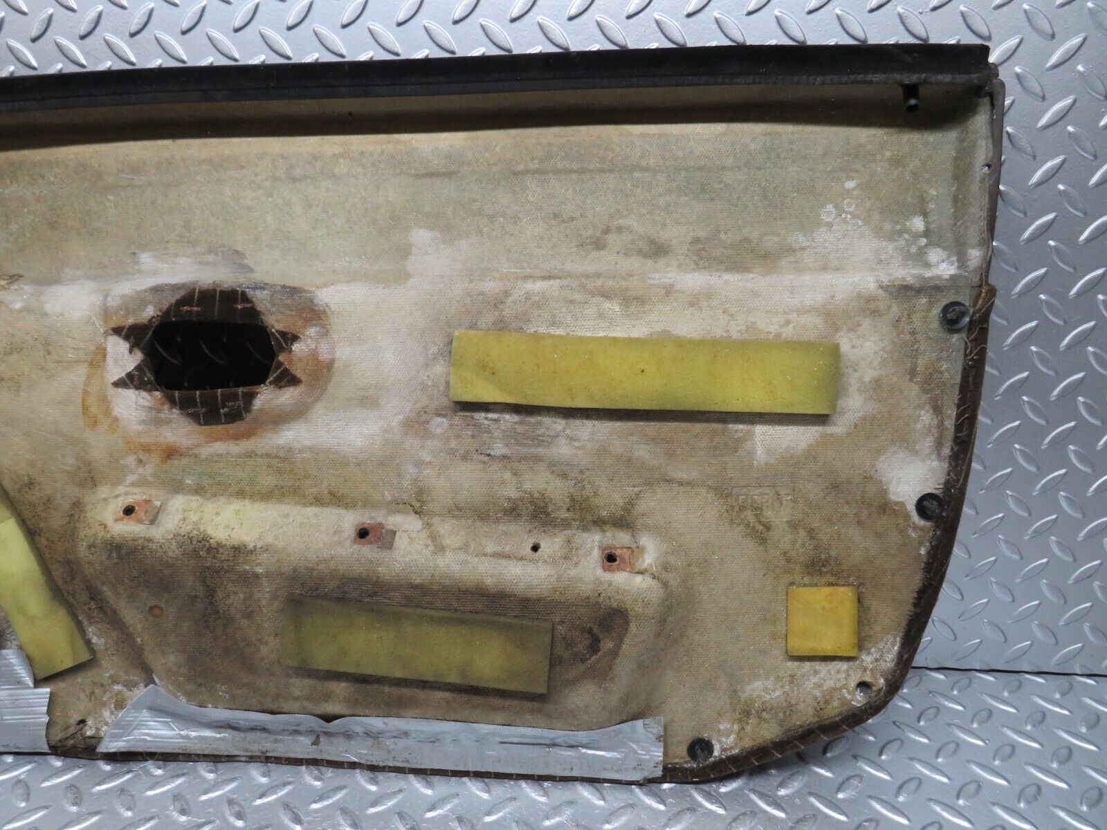 29963 Porsche 924 Left Door Card Brown