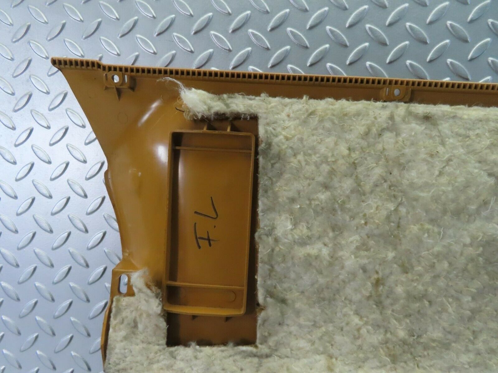 10007 Mercedes-Benz C123 230CE Coupe Under Dash Panel Left Palomino 1236892708