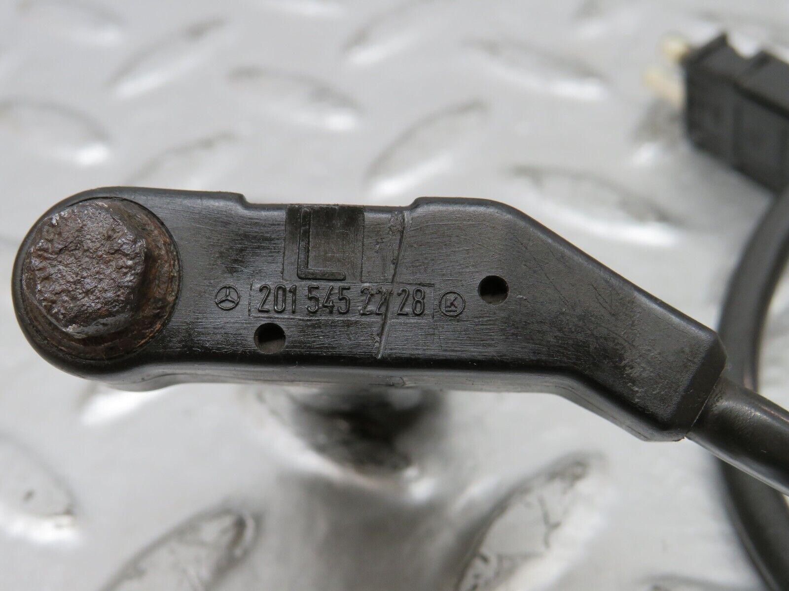 26594 Mercedes-Benz C124 220CE Coupe Brake Pad Sensor Left Side1245406807