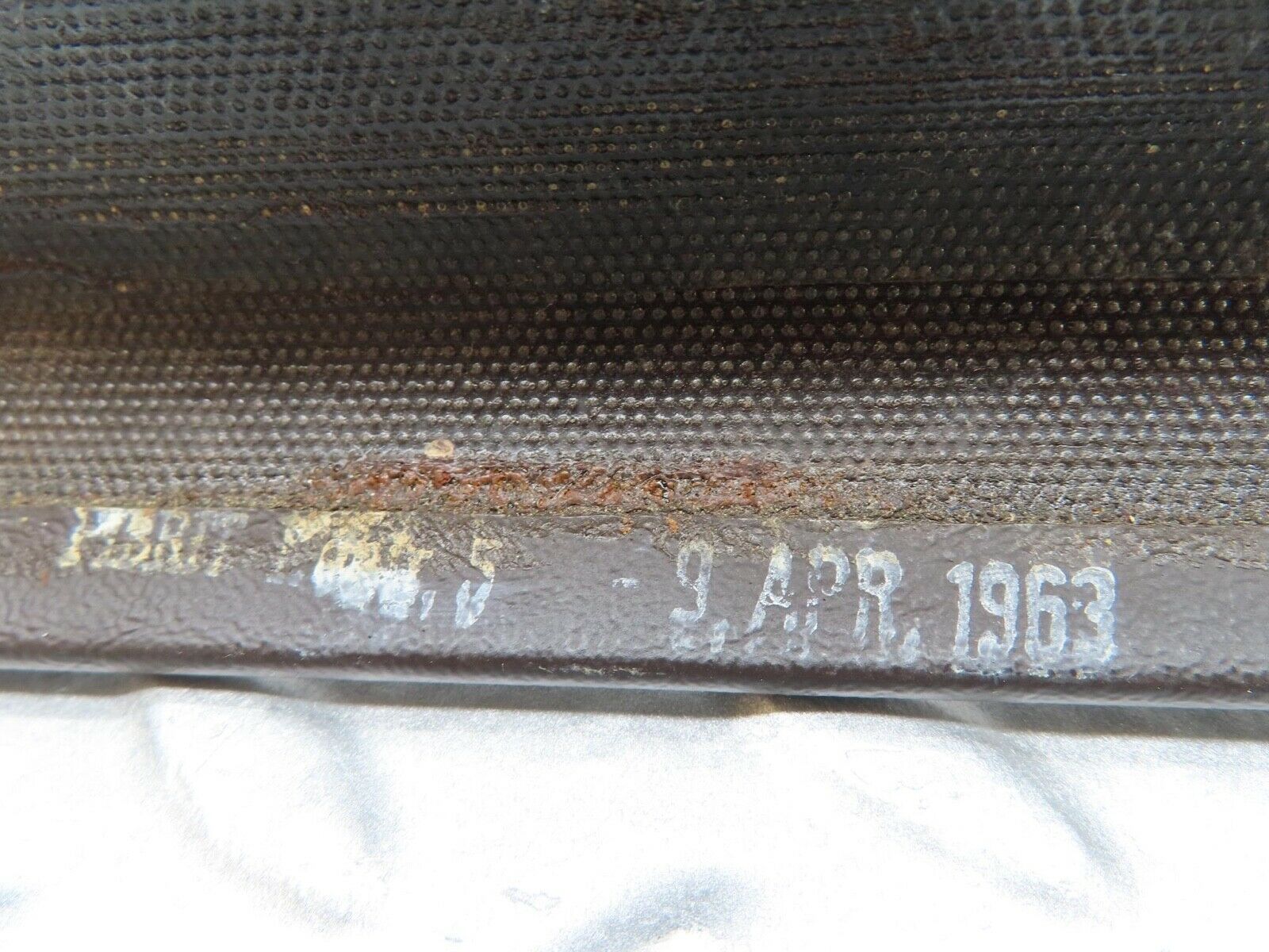 12712 Mercedes-Benz W111 220SE Front Right Upper Door Panel Dark Brown