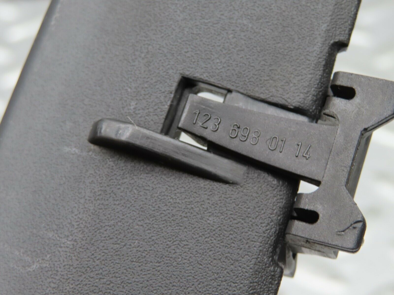 21063 Mercedes-Benz W123 230E Rear Right C Pillar Plastic Trim 1236980114