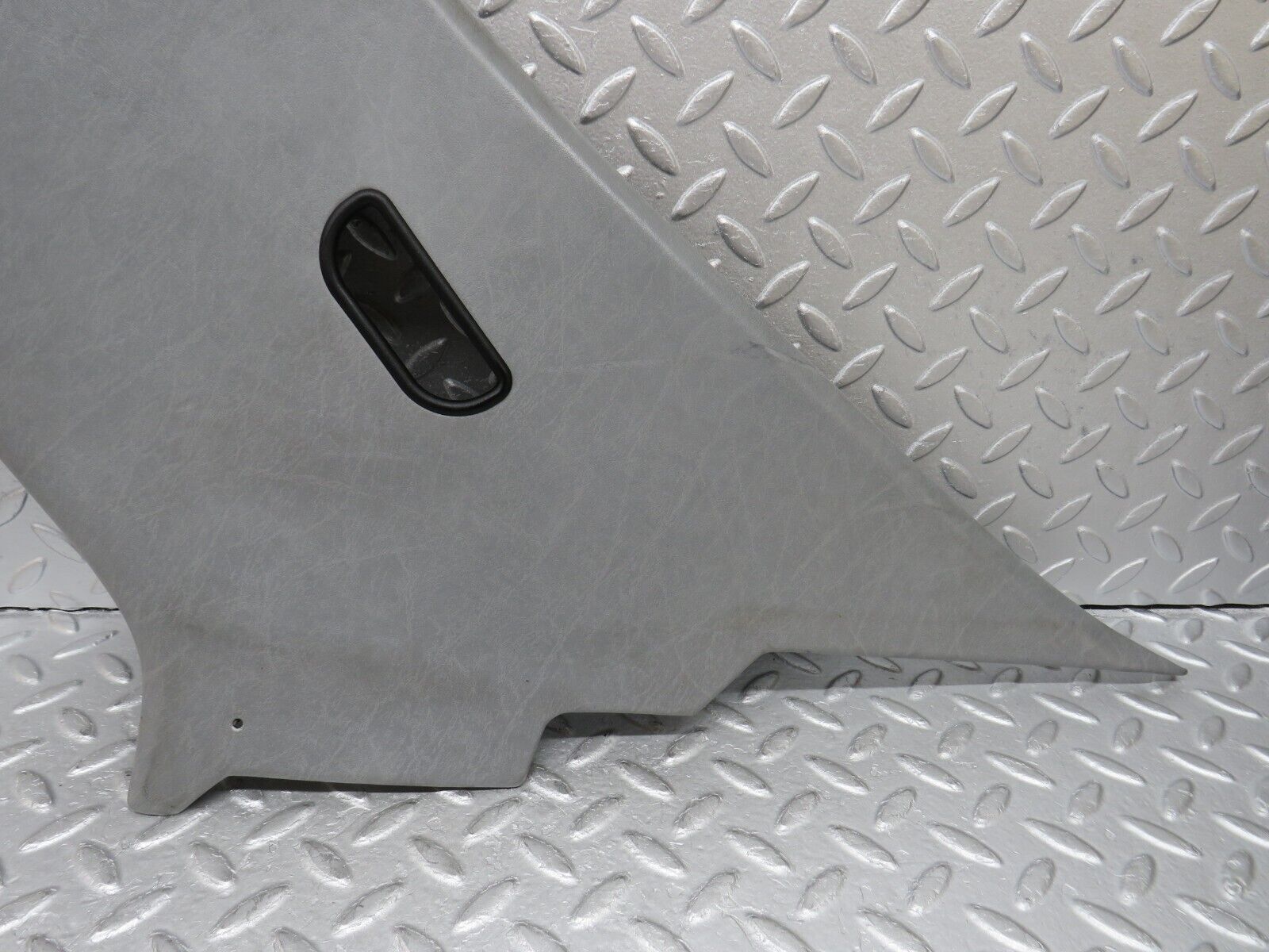 35960 Mercedes-Benz W126 420SE C Pillar Cover Panel Right Side Grey 1266950444