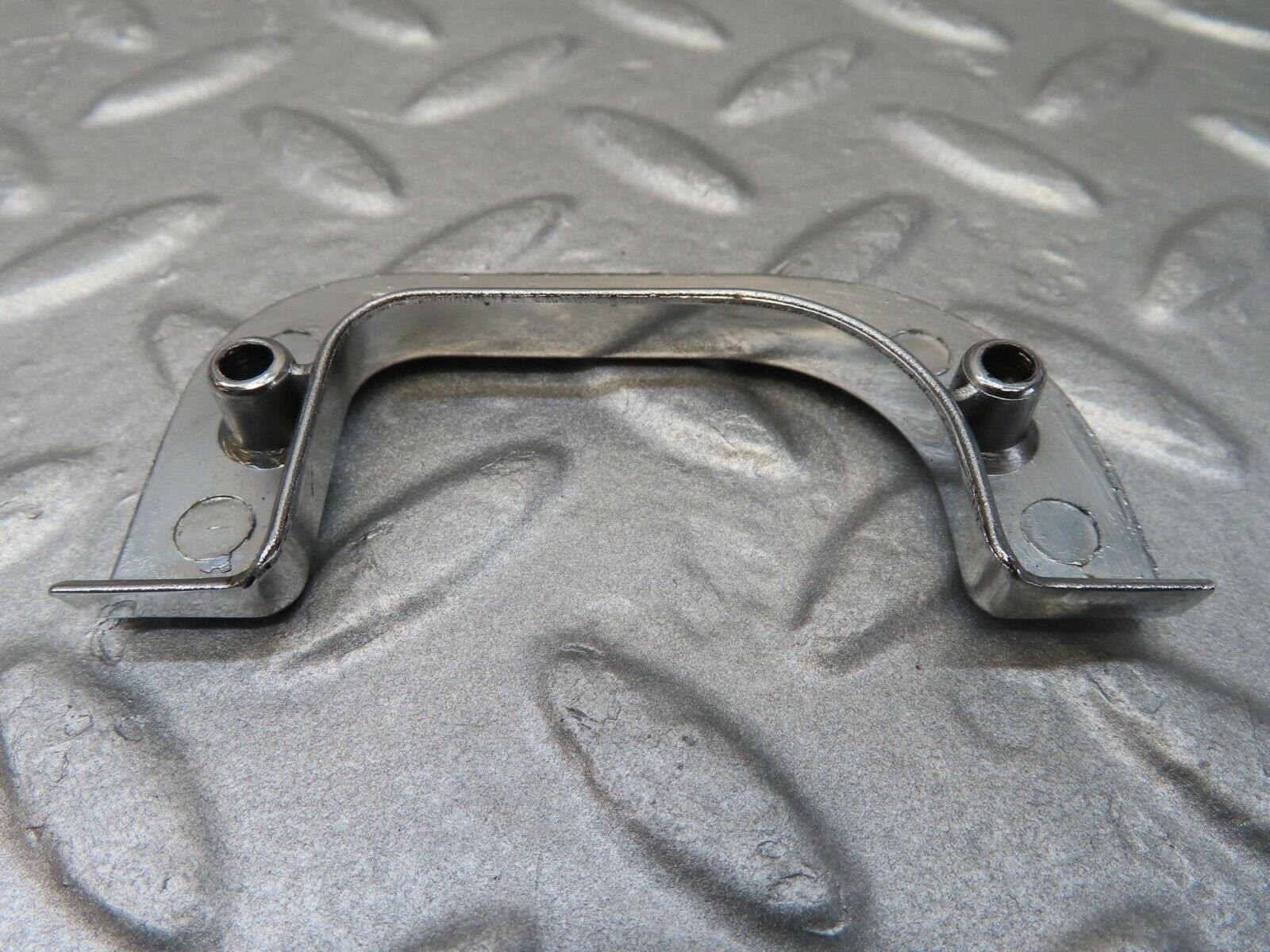 16039 Mercedes-Benz W123 280E Left Interior Chrome Door Latch Trim 1237230124