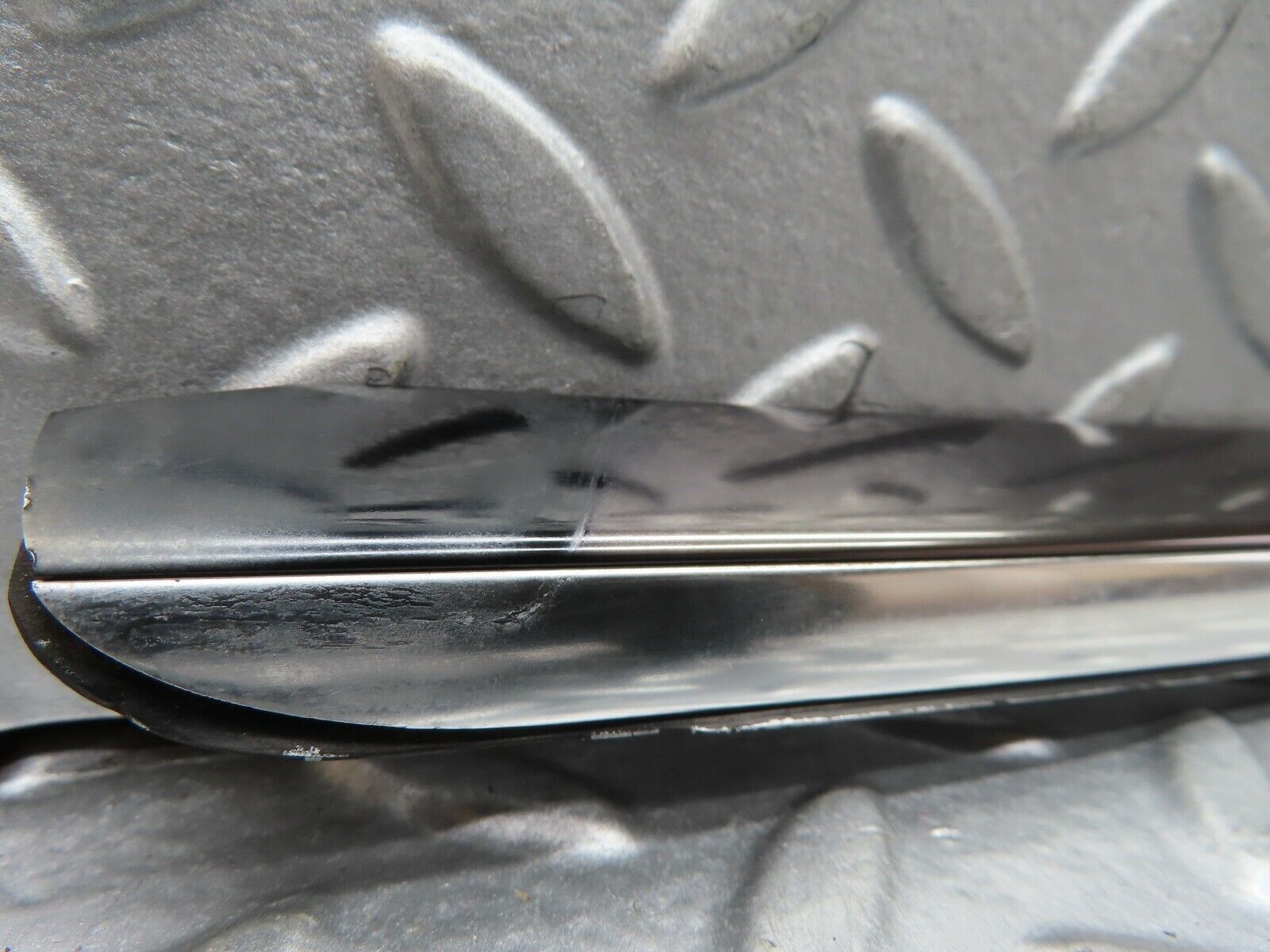 19736 Mercedes-Benz C140 CL420 Coupe Rear Right Window Lower Chrome Trim