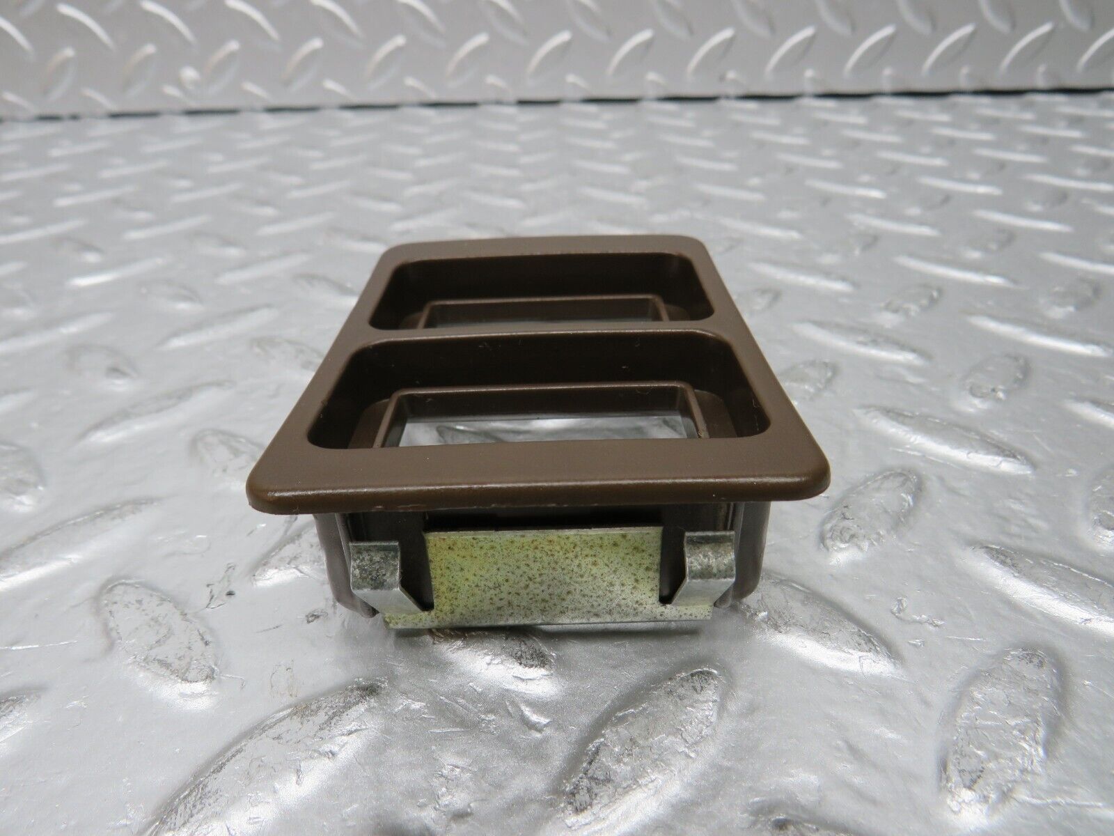 29985 Porsche 924 Double Electric Window Switch Surround Brown 477867187