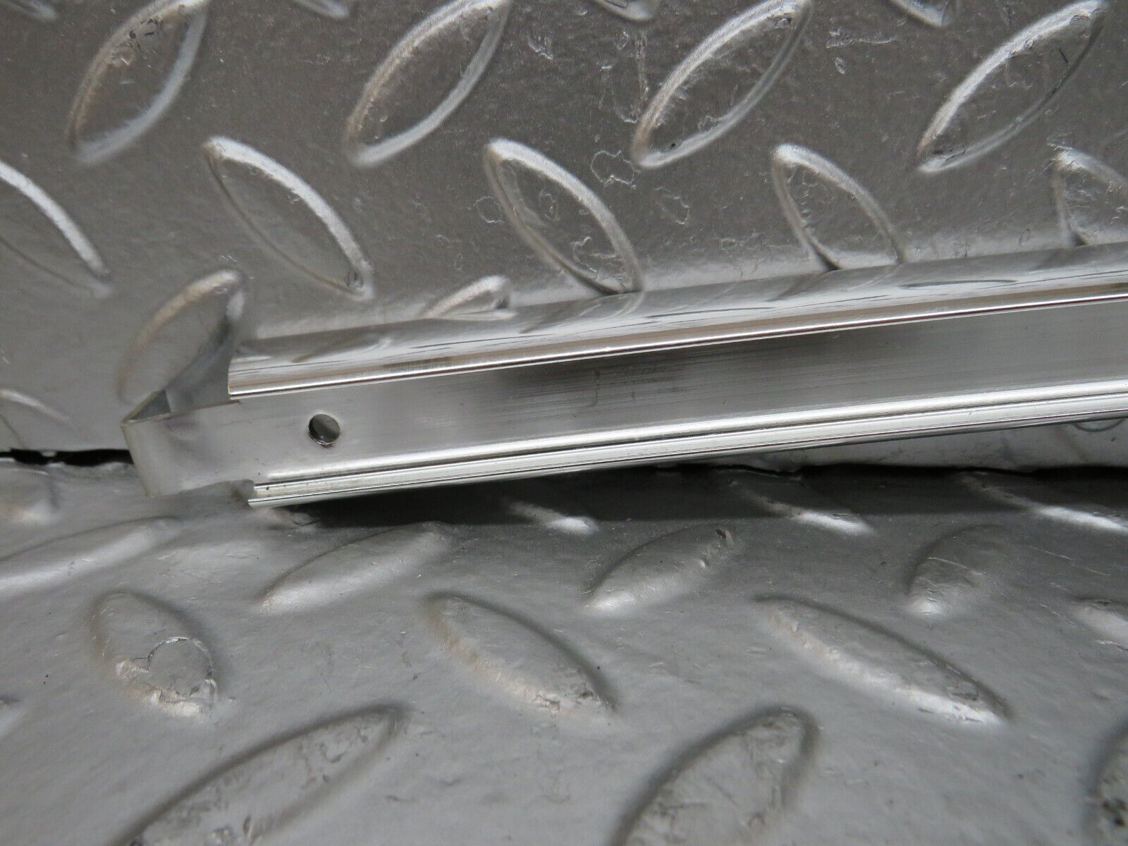 27124 Mercedes-Benz W123 280E Rear Right Door Chrome Window Channel