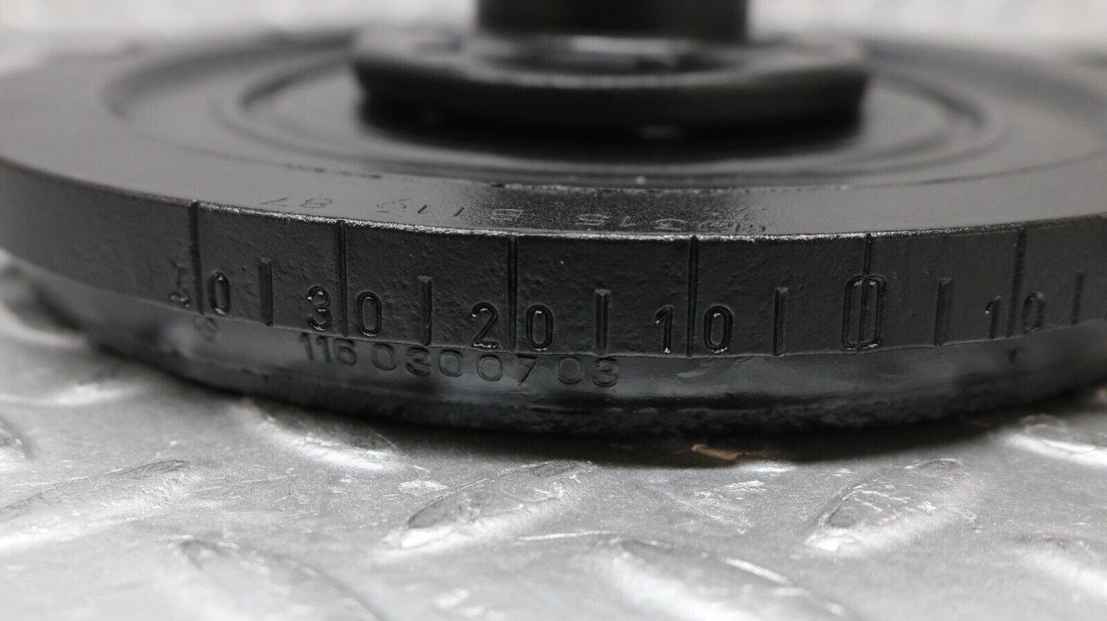 37201 Mercedes-Benz C126 420SEC Coupe Crankshaft Vibration Damper 1160300703