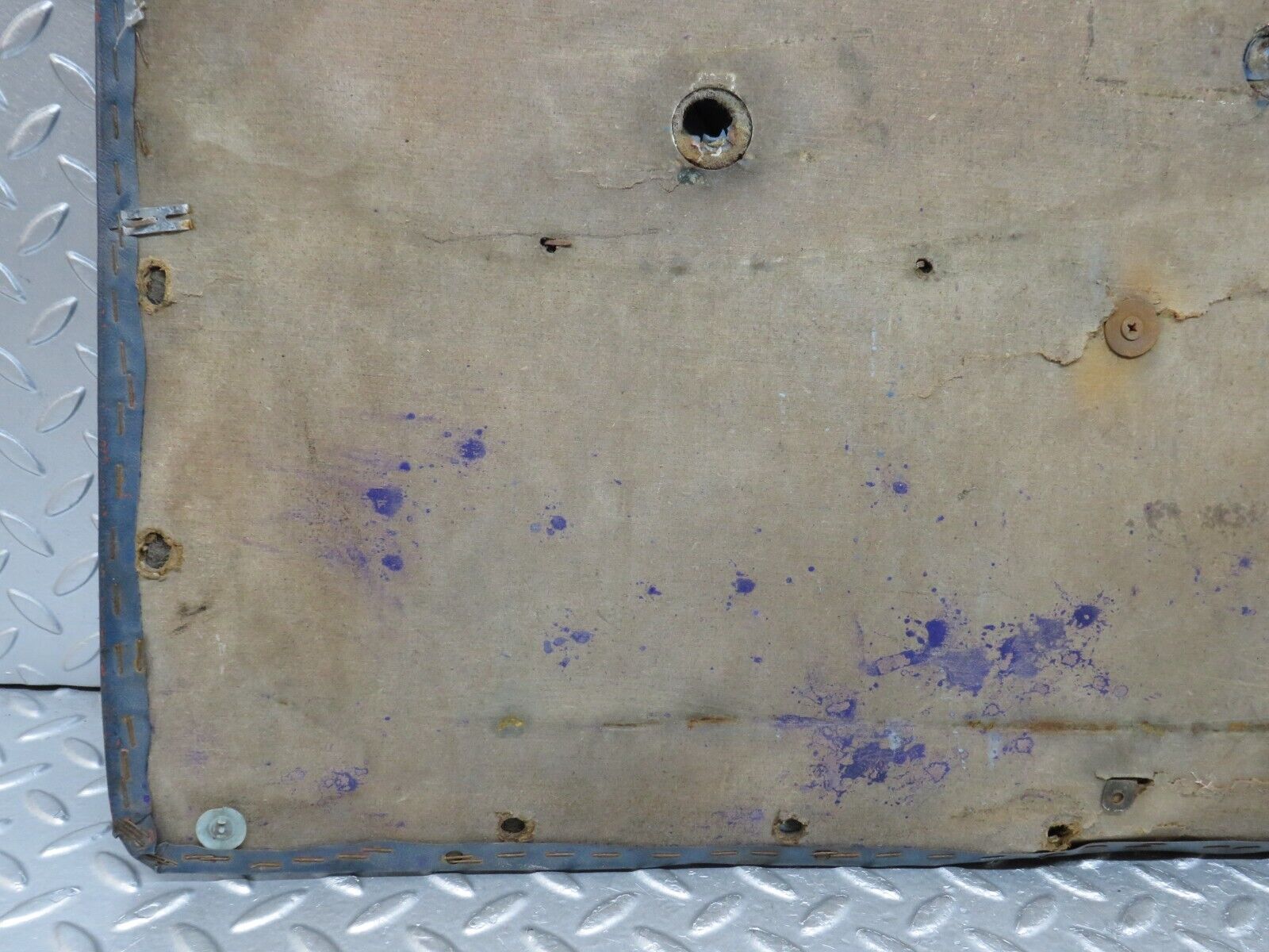 35831 Mercedes-Benz W108 Front Right Door Card Blue