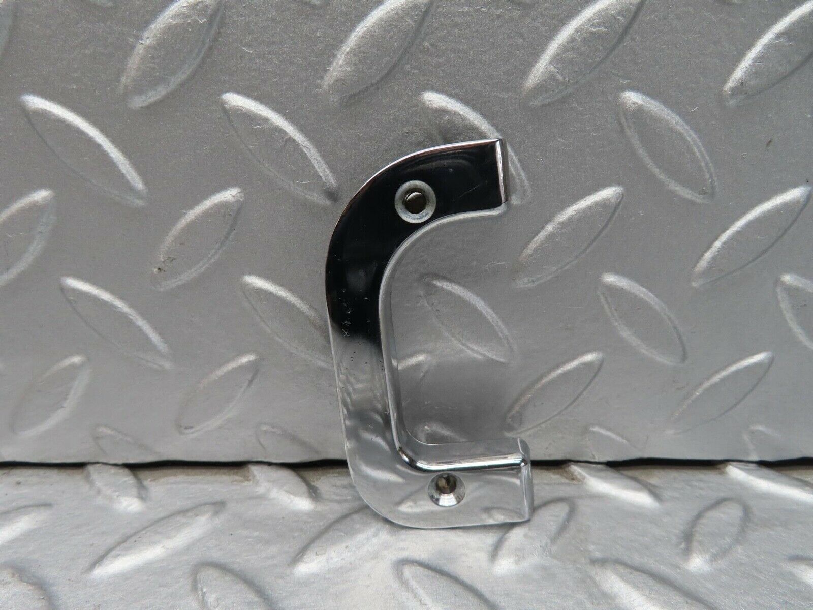 16038 Mercedes-Benz W123 280E Right Interior Chrome Door Latch Trim 1237230224