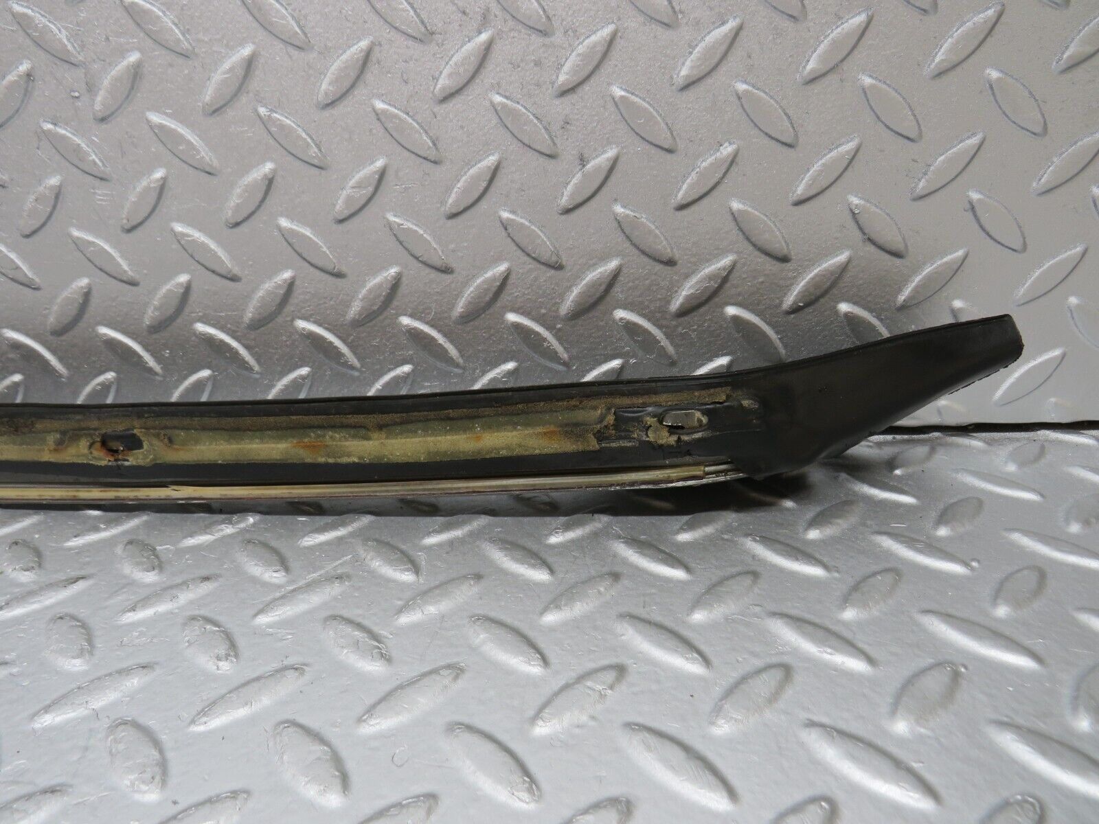 36058 Mercedes-Benz W126 420SE A Pillar Exterior Trim Left Side 1266981598