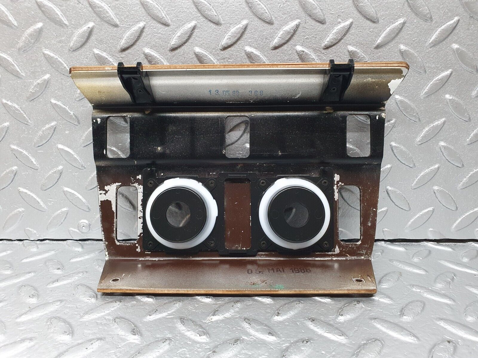 41398 Mercedes-Benz W124 200E Heater Control Panel Wood Trim 1246830275