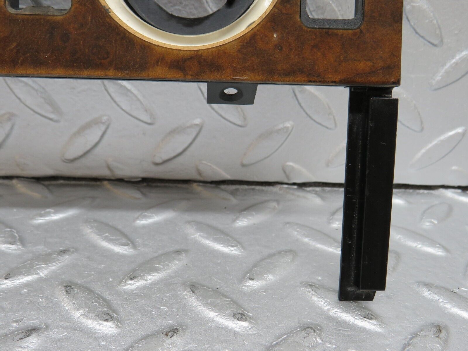 36001 Mercedes-Benz W126 420SE Heater Control Panel Wood Trim 1266830375