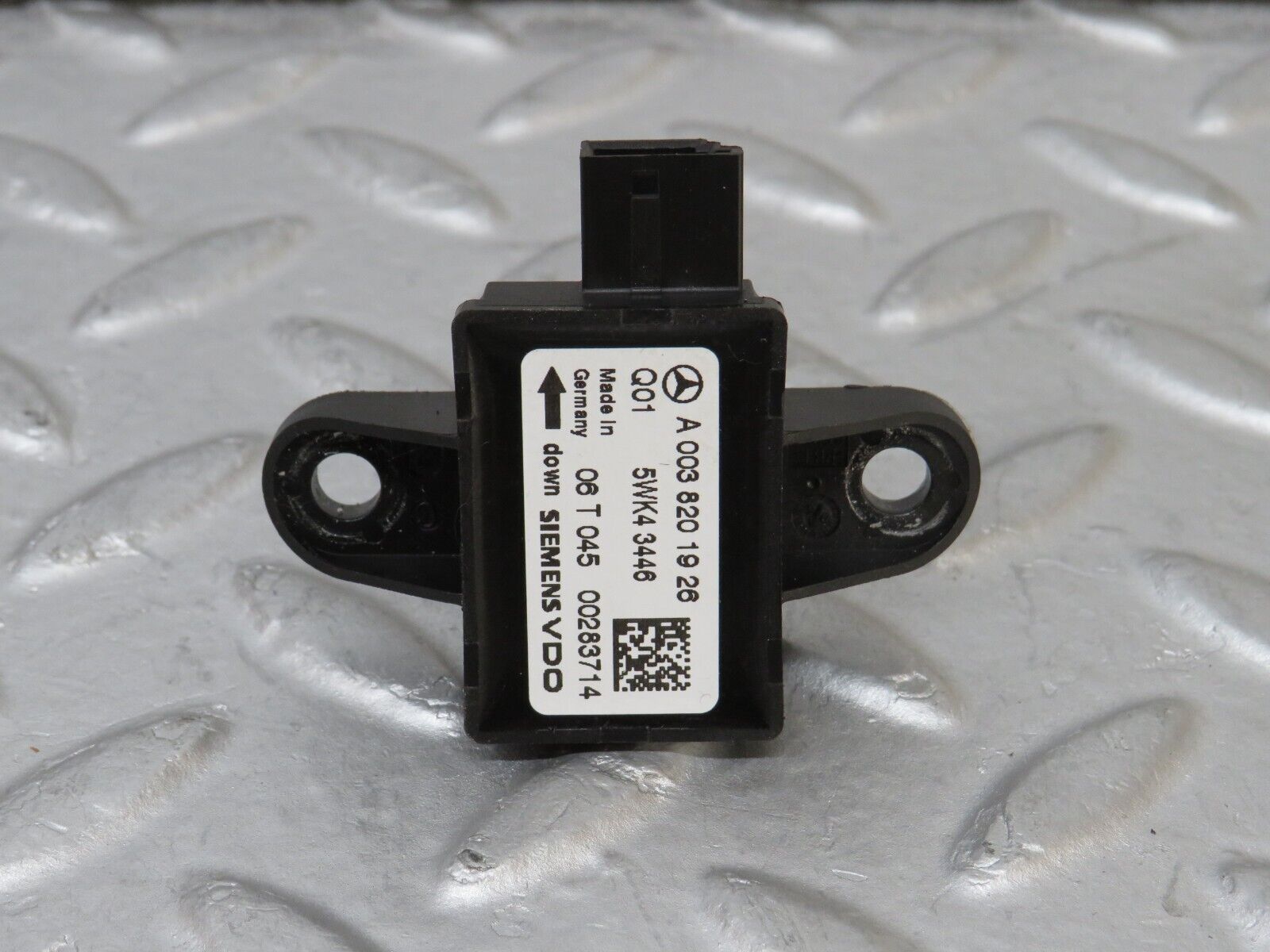 35175 Mercedes-Benz W221 Door Airbag Crash Sensor 0038201926