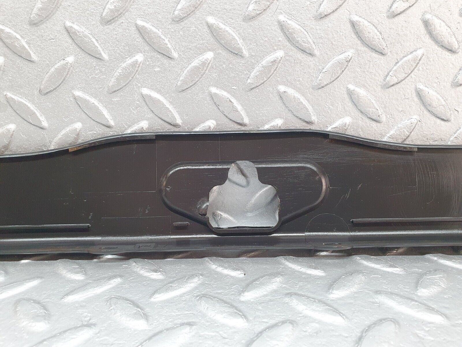 40798 Mercedes-Benz W123 300D Trunk Cover Trim Black 1236980089