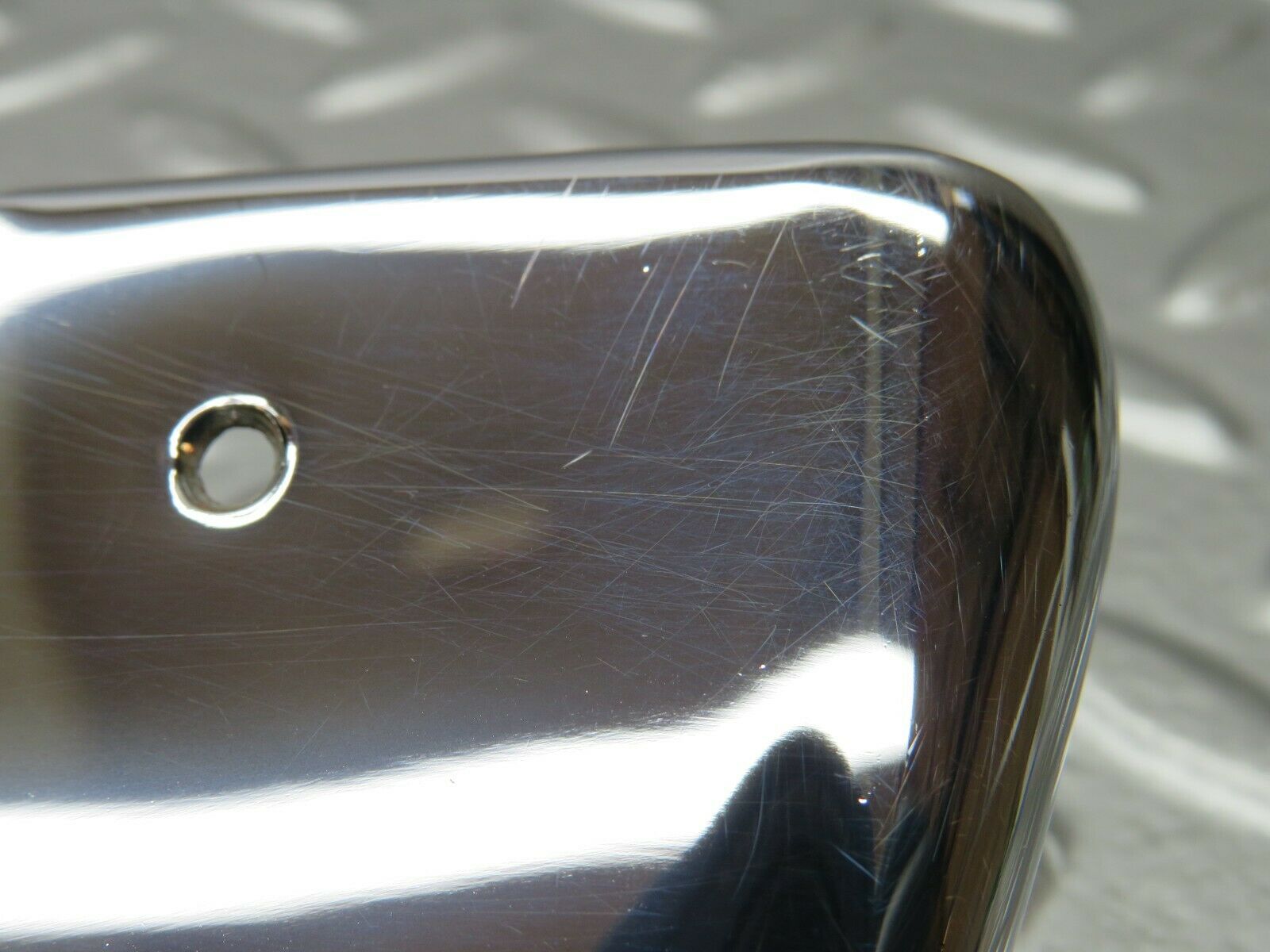 22353 Mercedes-Benz C124 E220 Coupe B Pillar Chrome Cover Plate Right Side