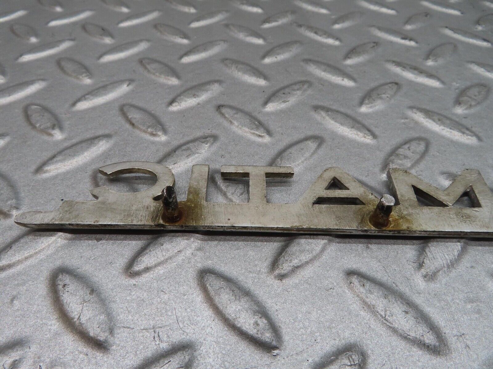 12476 Mercedes-Benz W108 280SE 3.5 Trunk Badge Emblem AUTOMATIC