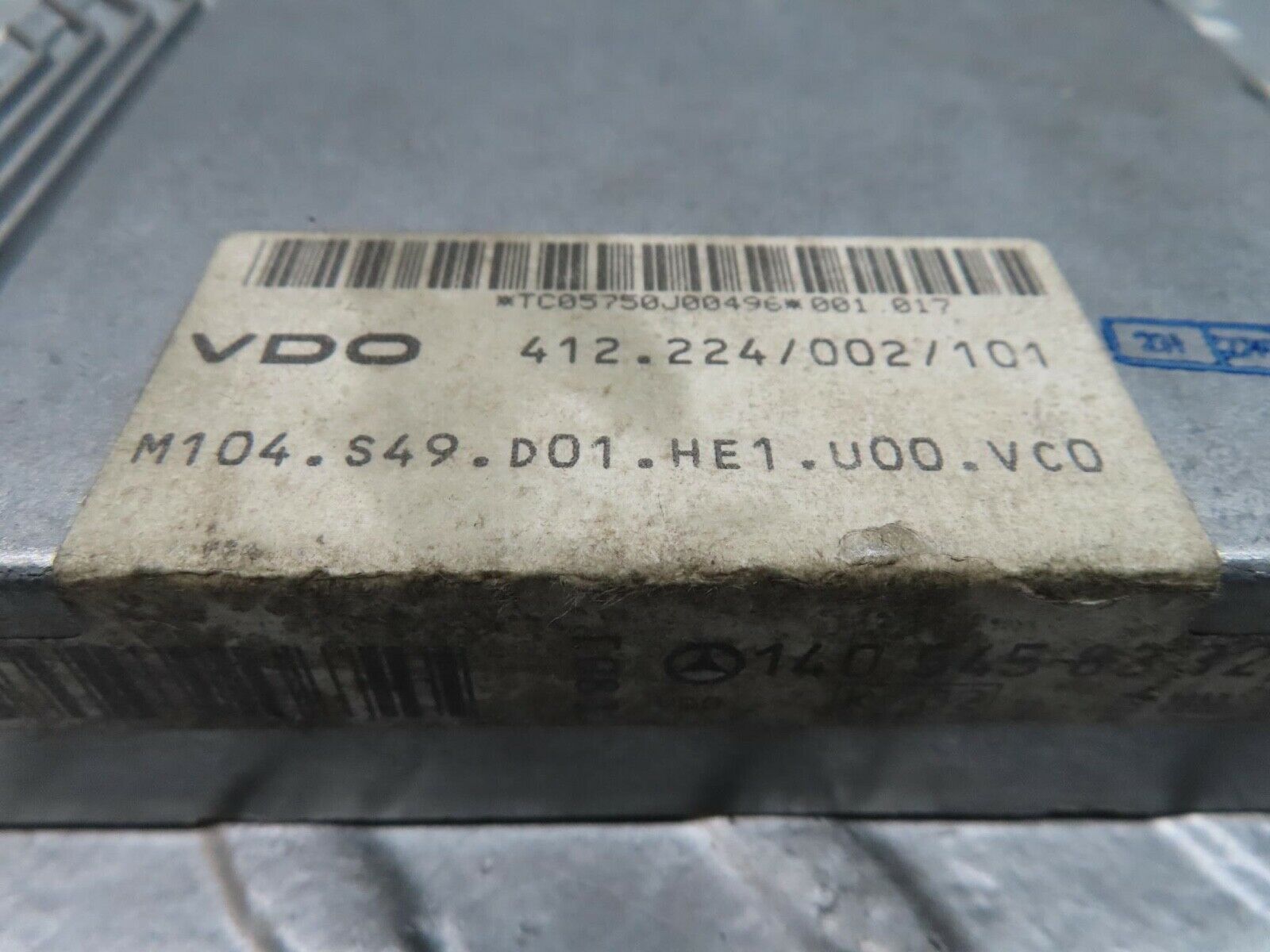 14933 Mercedes-Benz W140 S320 Cruise Control Module Unit 1405458332