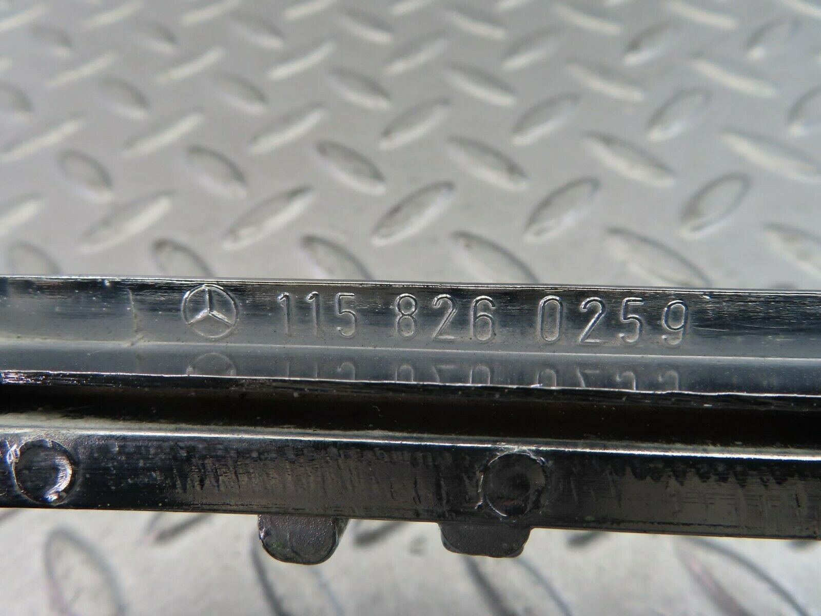 8591 Mercedes-Benz W115 Tail Light Chrome Frame Right 1158260259