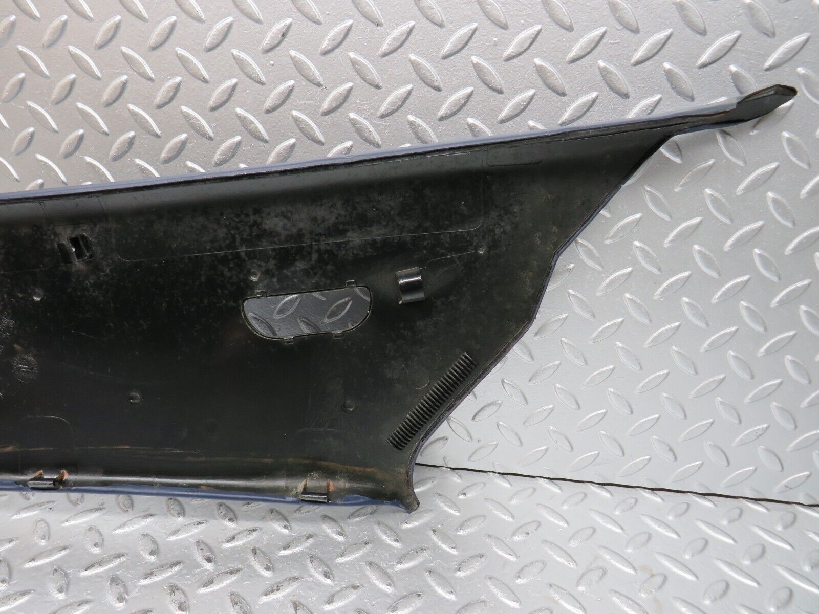 31941 Mercedes-Benz W123 230E C Pillar Cover Panel Left Side Blue 1236900325