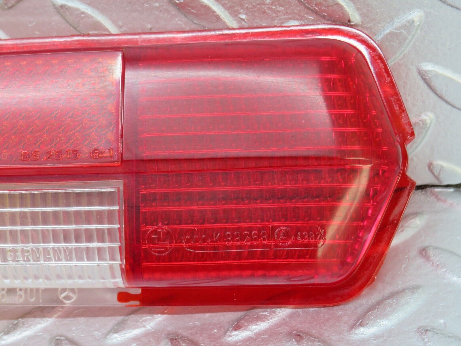 37447 Mercedes-Benz W109 300SEL Tail Light Lens Left Side 1088260156
