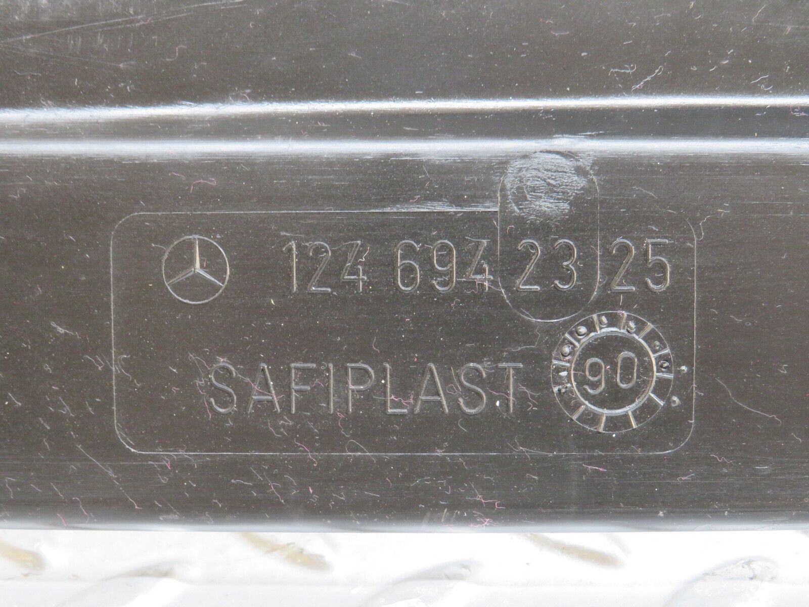 28910 Mercedes-Benz C124 320CE Coupe Trunk Lock Trim Panel 1246942325