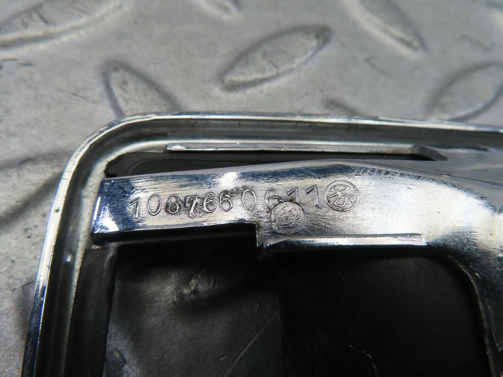 8652 Mercedes-Benz W108 Chrome Frame For Door Opener Right 1087660611