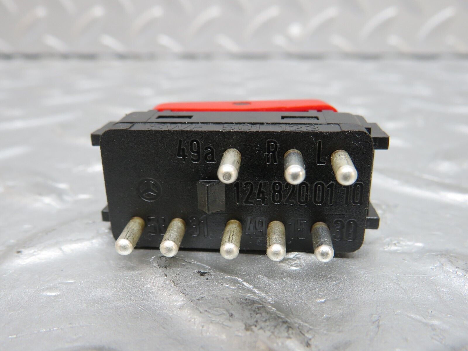 38089 Mercedes-Benz A124 320E Cabriolet Hazard Warning Switch 1248200110