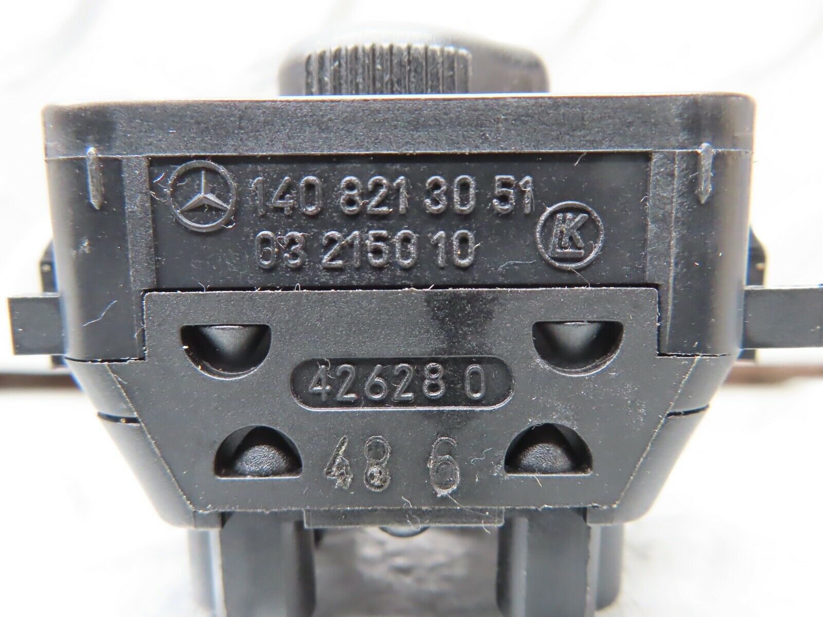19717 Mercedes-Benz C140 CL420 Coupe Electric Mirror Control Switch 1408213051