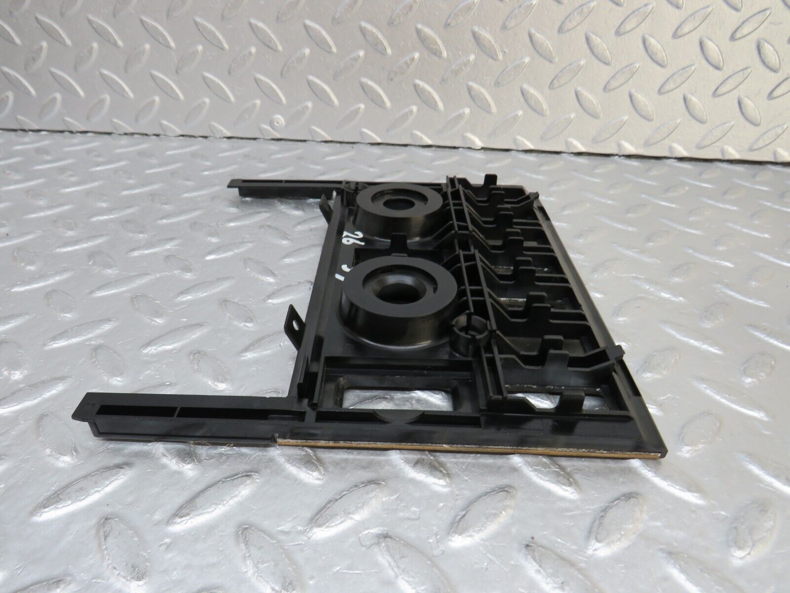 37001 Mercedes-Benz C126 420SEC Coupe Heater Control Panel Wood Trim 1266830375