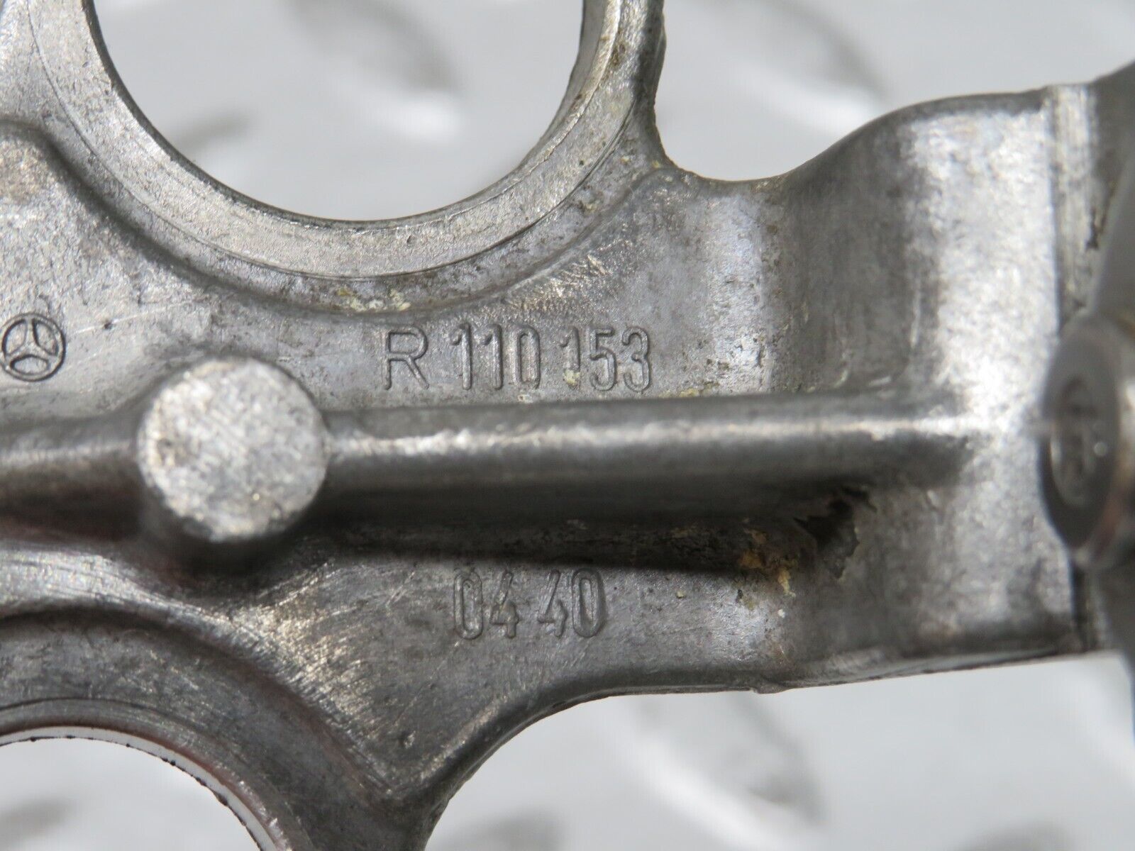 27988 Mercedes-Benz W123 280E Crankshaft Sensor Holder Bracket 1101530440