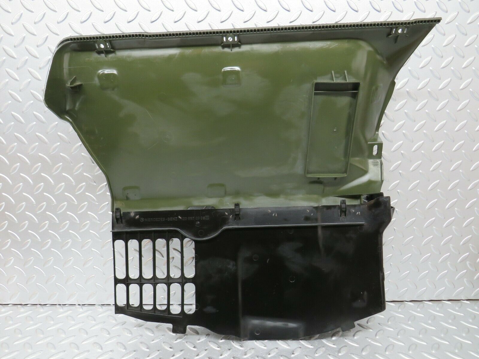 23709 Mercedes-Benz W123 Under Dash Panel Right Side LHD Green 1236870608