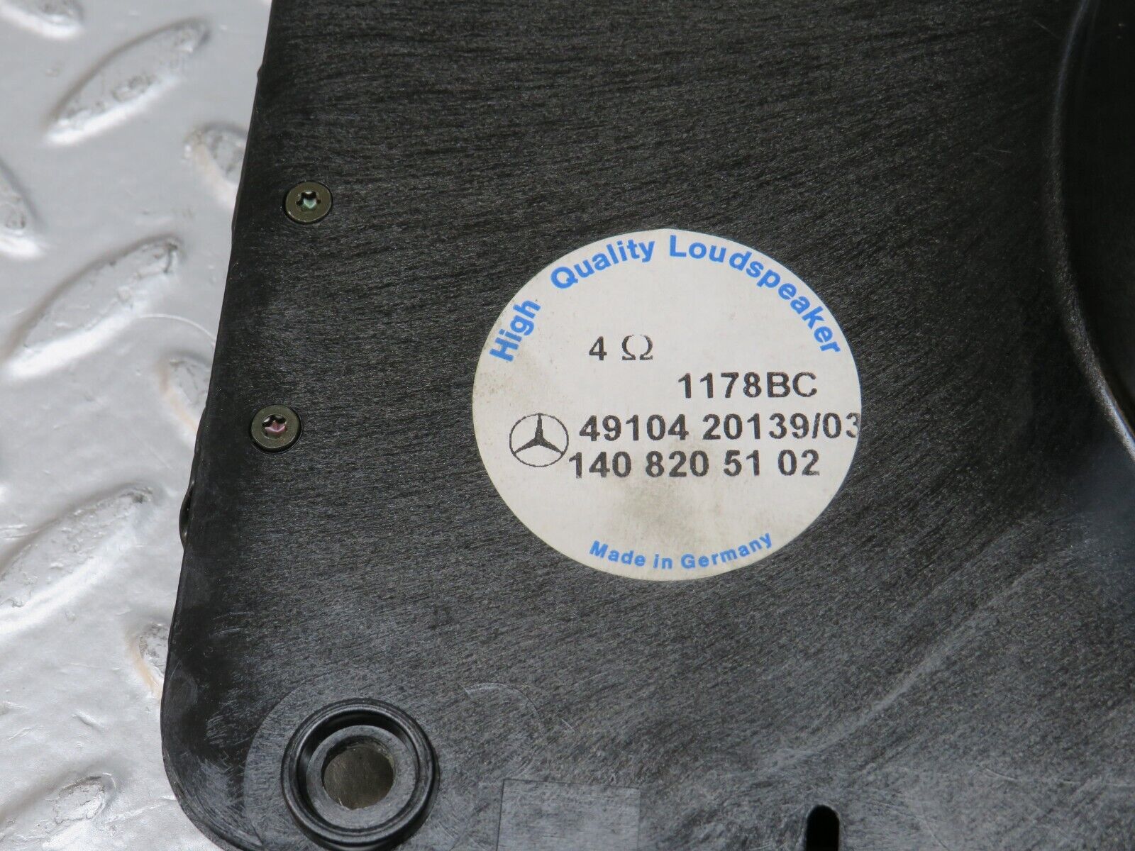 25069 Mercedes-Benz W140 S320 Front Left Door Speaker Nokia 1408205102