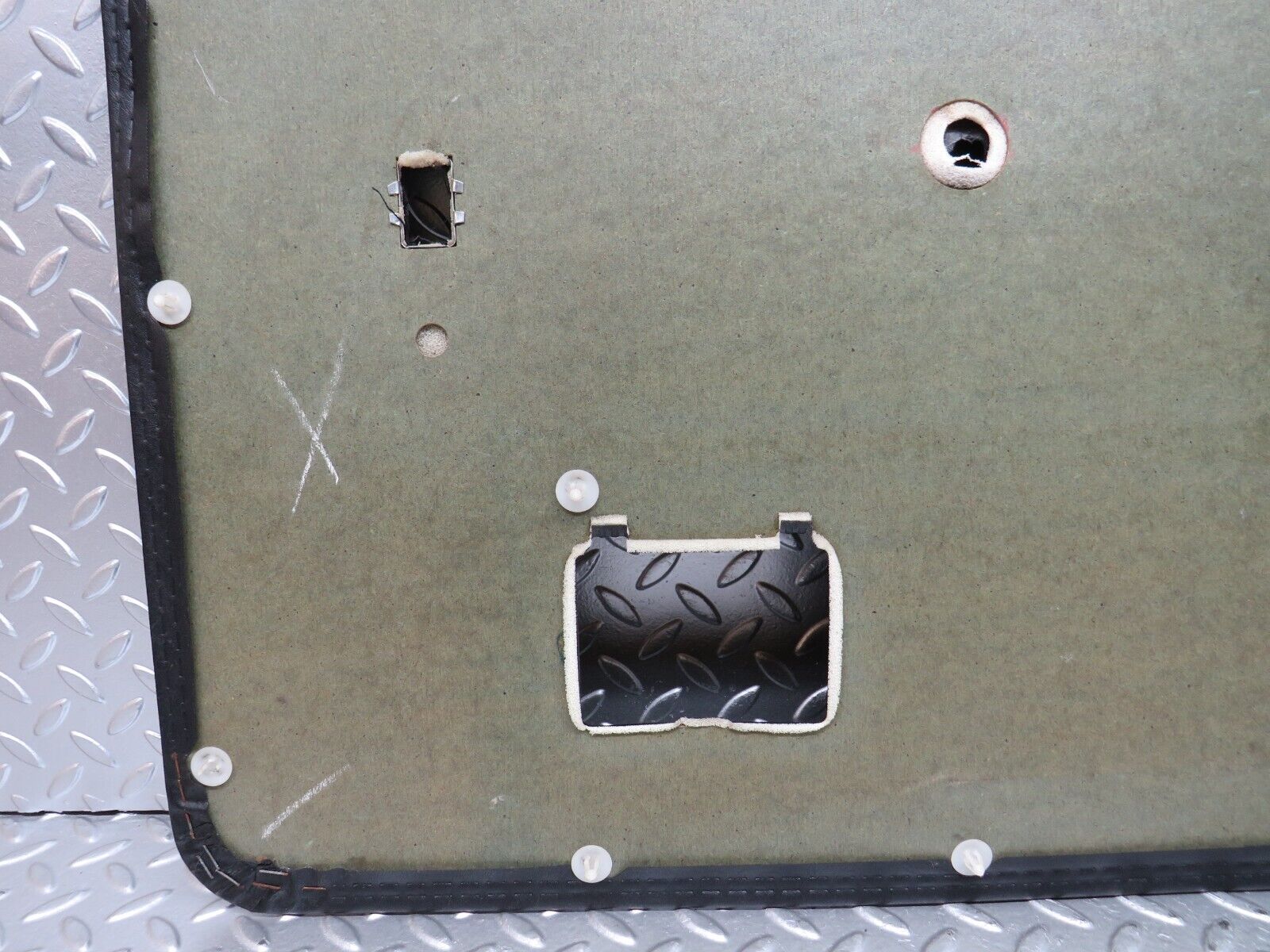 28026 Mercedes-Benz W123 280E Rear Left Door Card Black