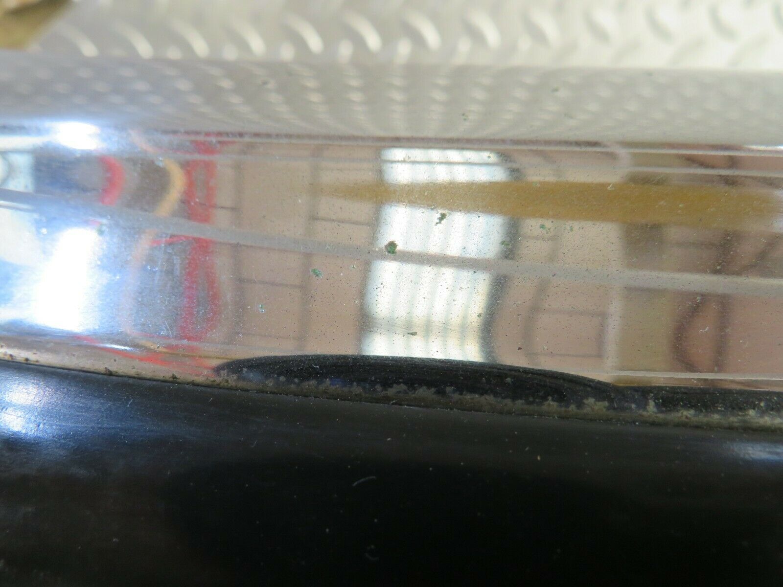 23237 Mercedes-Benz W116 350SE Front Right Upper Bumper Corner 1168800270