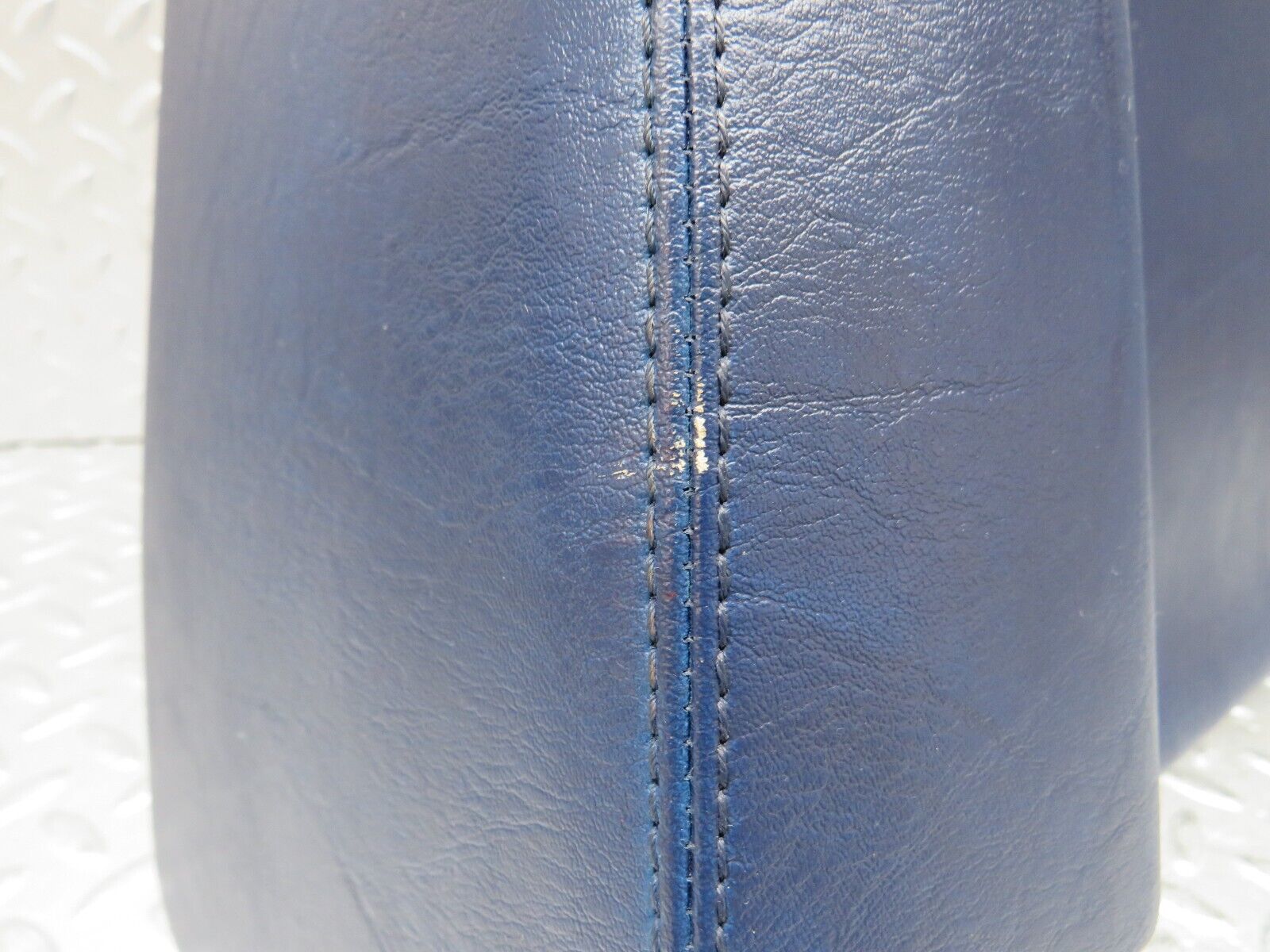 36812 Mercedes-Benz R129 300SL-24 Front Right Seat Back Cover Blue 1299140223