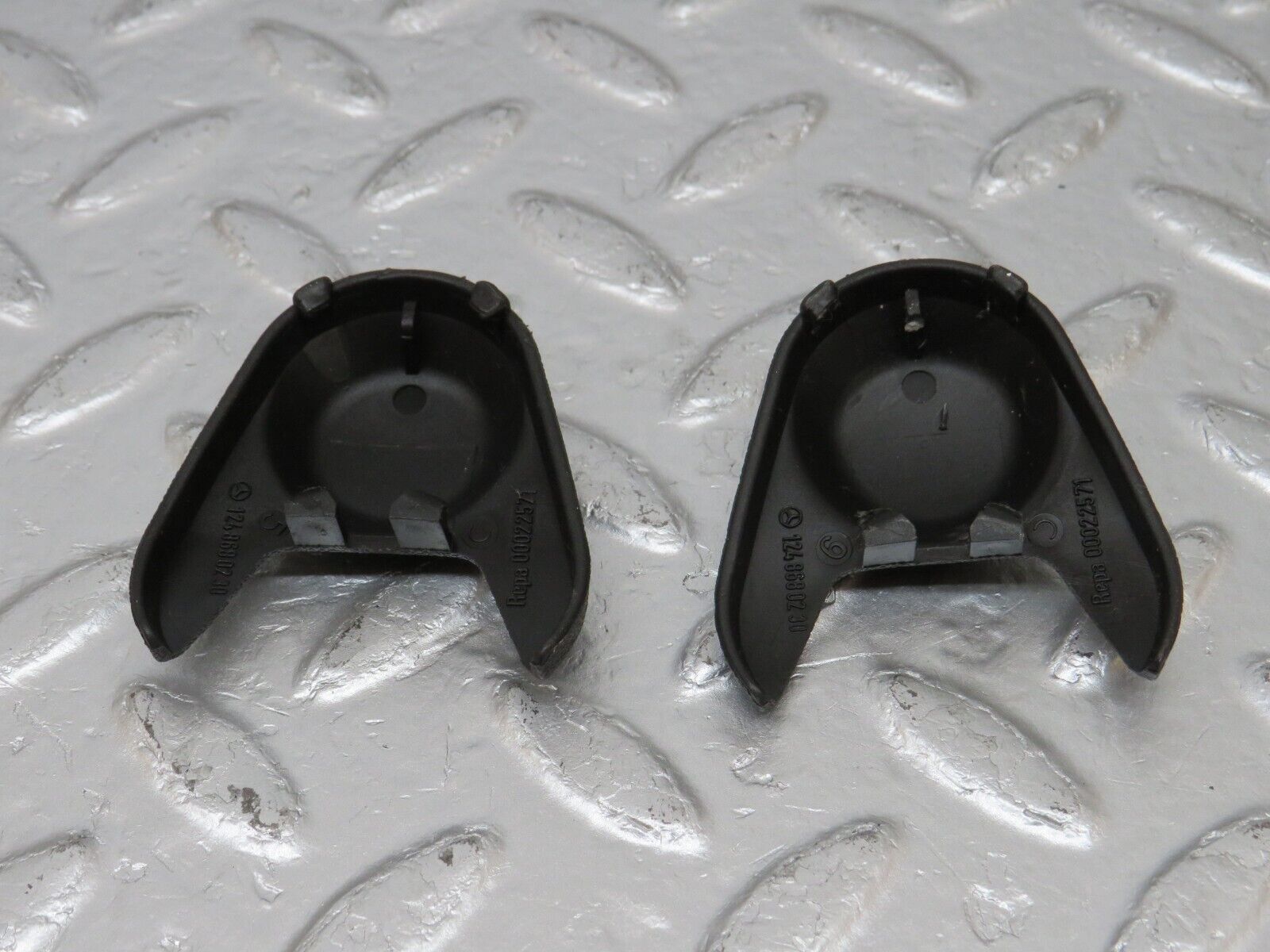 34138 Mercedes-Benz W124 260E Seat Belt Cover Pair 1248680230