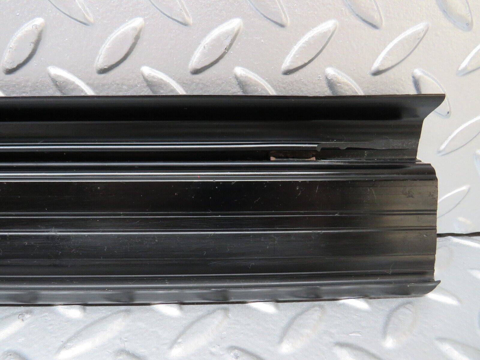 27896 Mercedes-Benz W123 280E Front Left Door Sill Trim Black