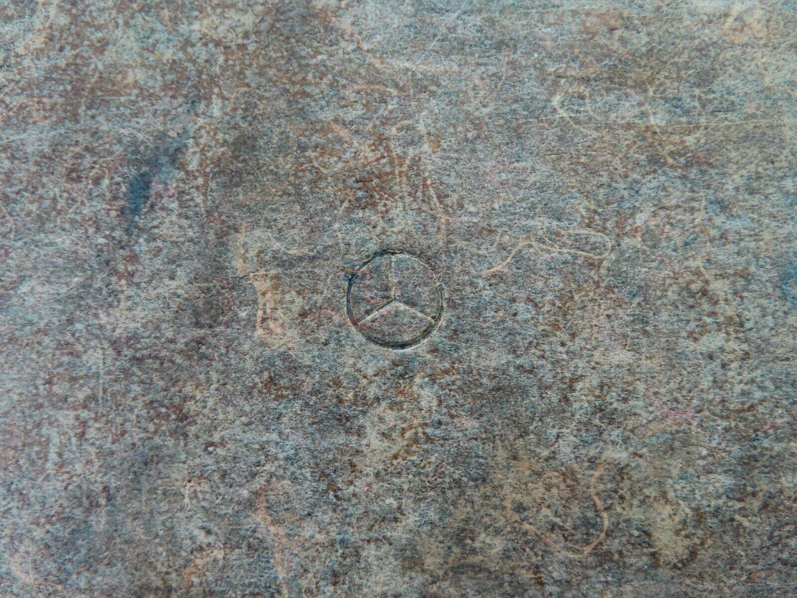 9497 Mercedes-Benz C124 300CE Coupe Centre Console Carpet Left Blue