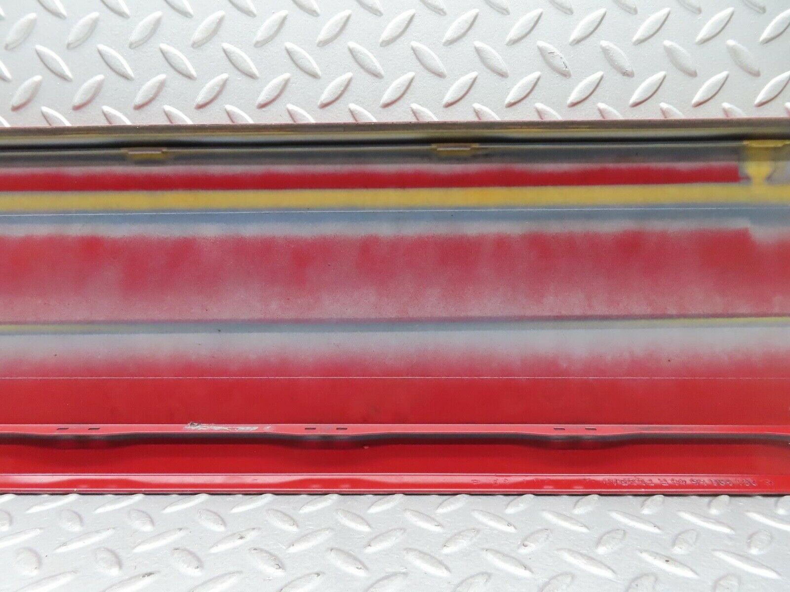 14628 Mercedes-Benz W201 190E Front Right Door Moulding Trim Red 2016905640