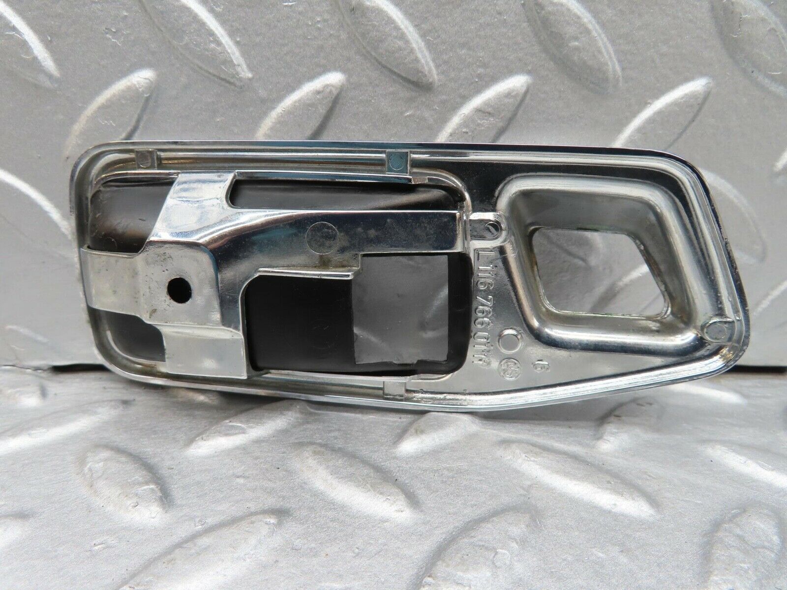 16060 Mercedes-Benz W123 280E Chrome Frame For Door Opener Left 1167660111