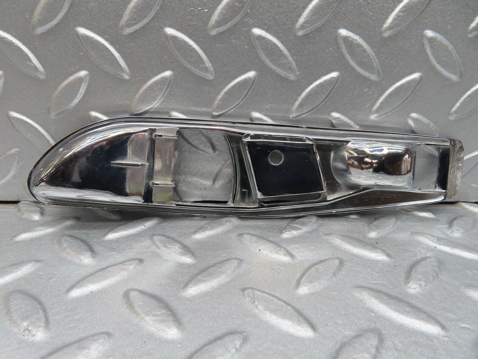 13979 Mercedes-Benz C107 280SLC Interior Door Handle Chrome Surround Left