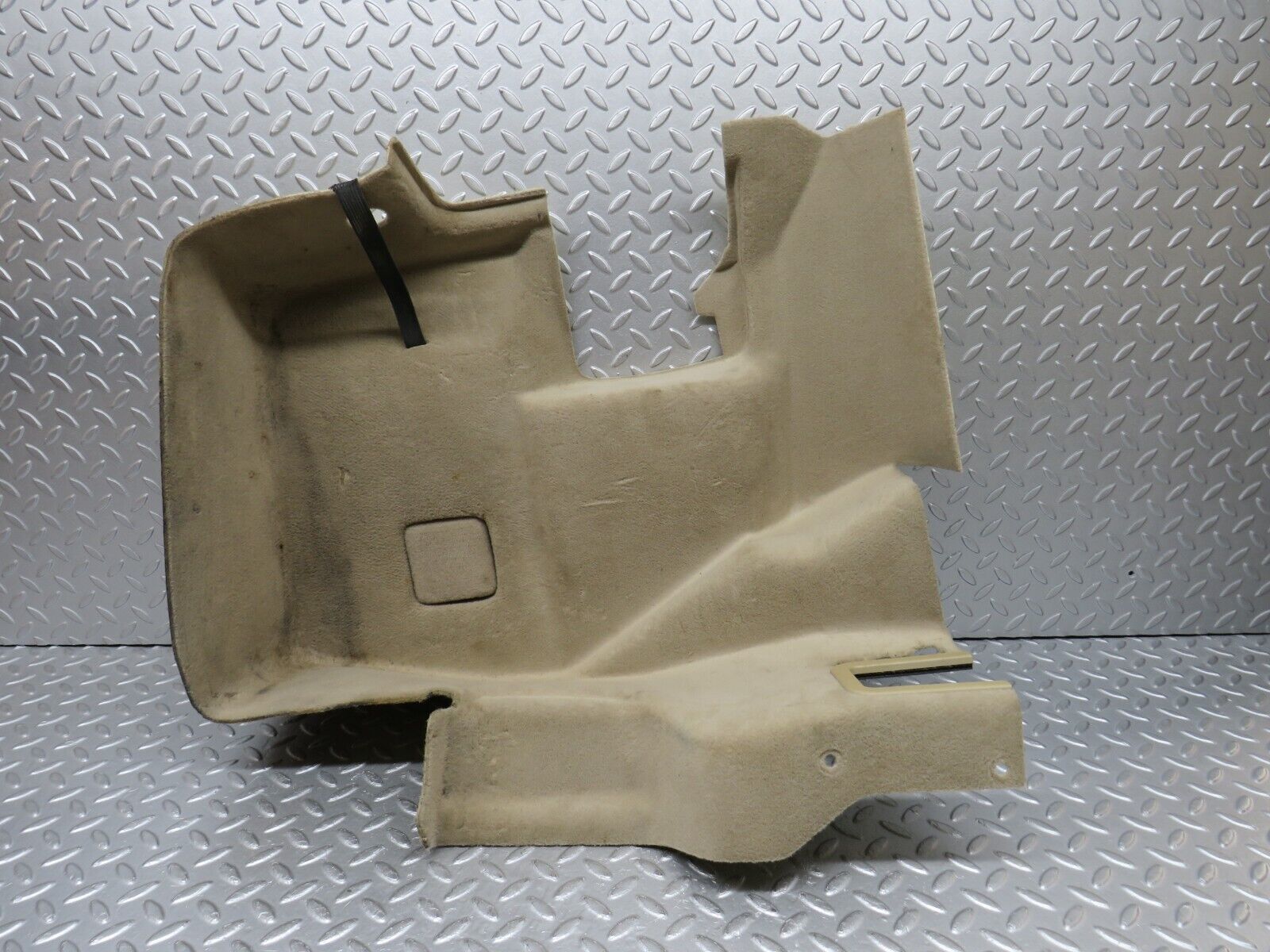 38608 Mercedes-Benz R129 280SL Coupe Trunk Cover Panel Left Side Beige 1296904730