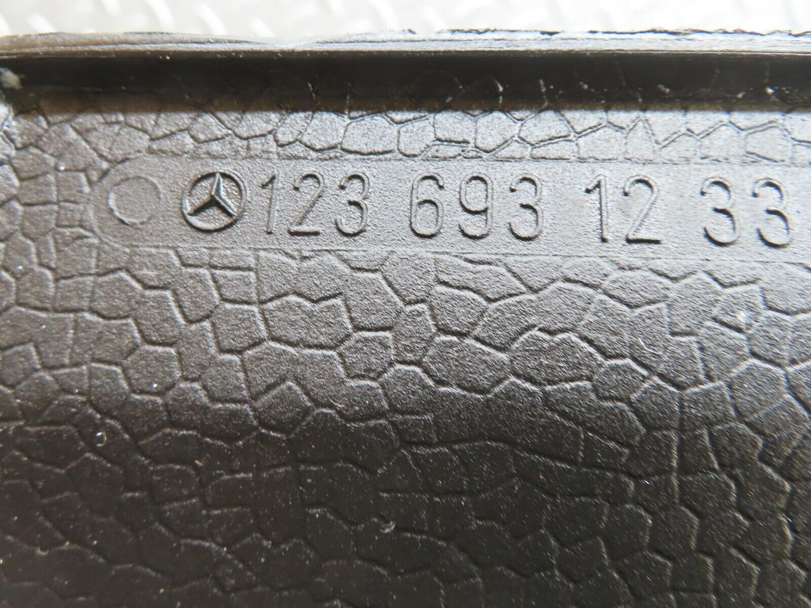 13571 Mercedes-Benz W123 200 Trunk Cover Panel Right Side 1236931233