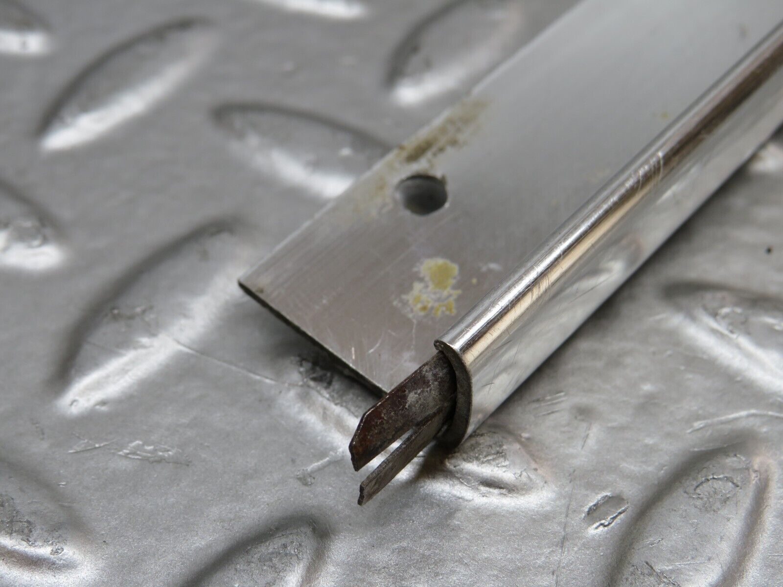 26403 Mercedes-Benz W116 450SE Roof Chrome Trim Right Side