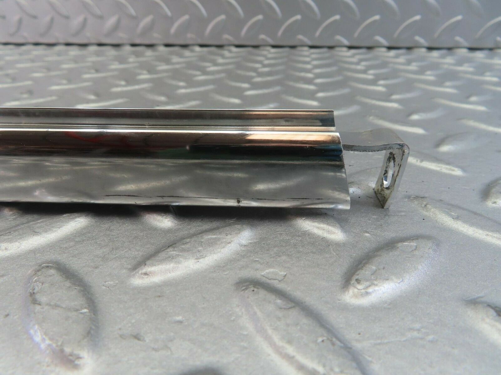 10880 Mercedes-Benz W123 230E Rear Right Chrome Window Channel