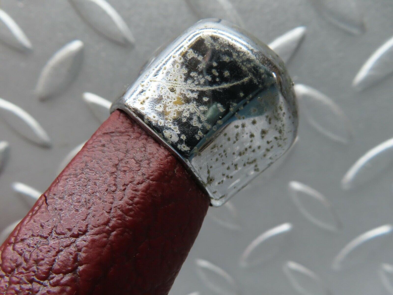 1777 Mercedes-Benz W108 280SE Door Handle Interior Front Left Brown