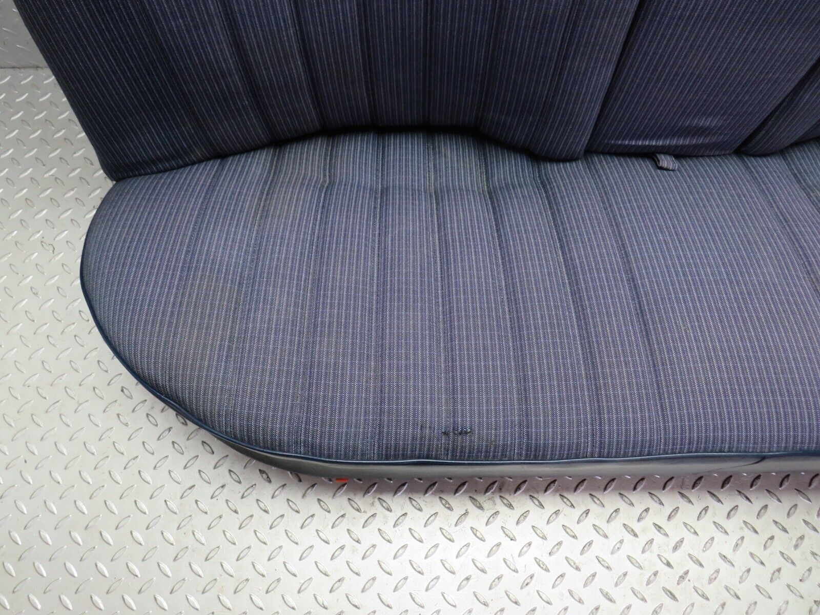 32031 Mercedes-Benz W123 230E Rear Seat Blue 1239203150 1239202716